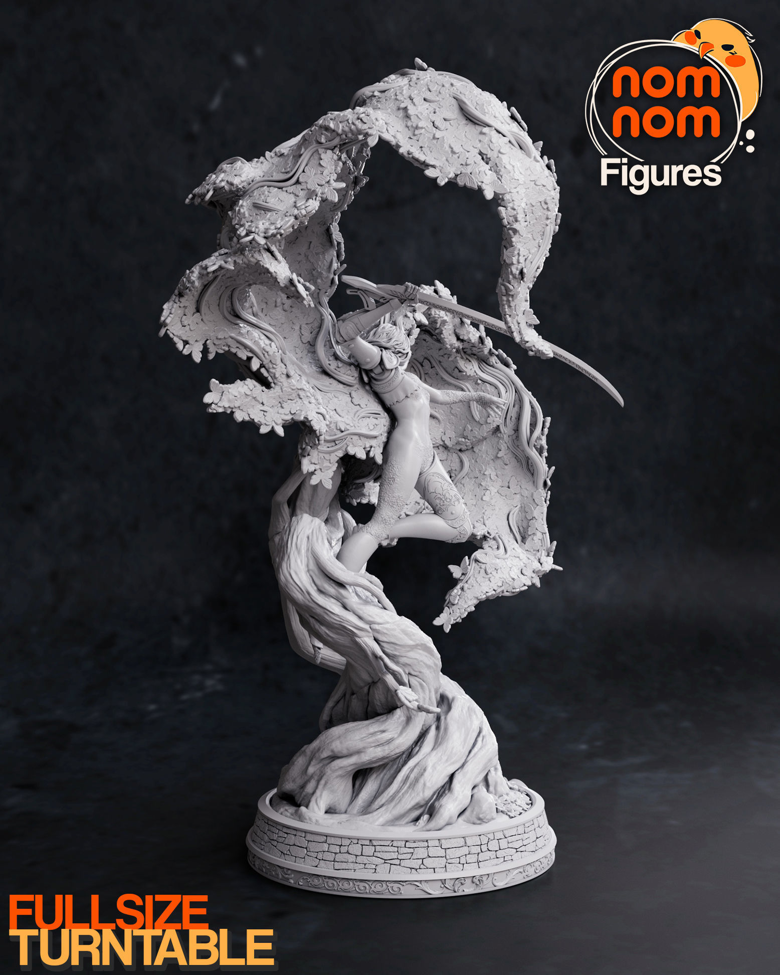 Malenia Goddess of Rot- Elden Ring 3D print model_6
