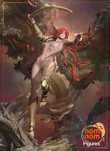 Malenia Goddess of Rot- Elden Ring 3D print model
