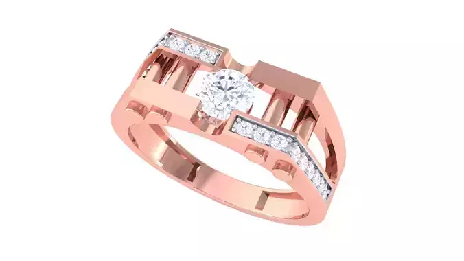 Engagement Wedding Rings 3dm STL OBJ FBX Renders Details