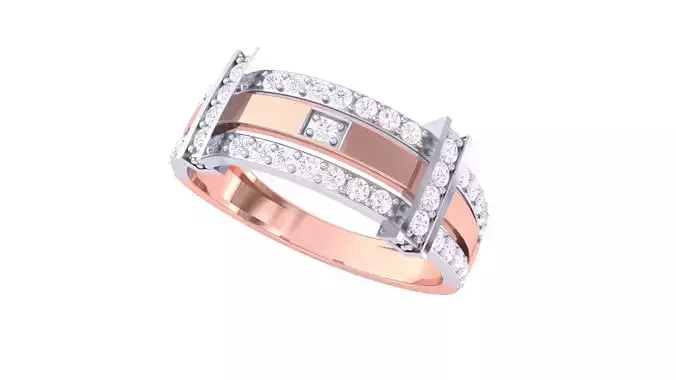 Engagement Wedding Rings 3dm STL OBJ FBX Renders Details