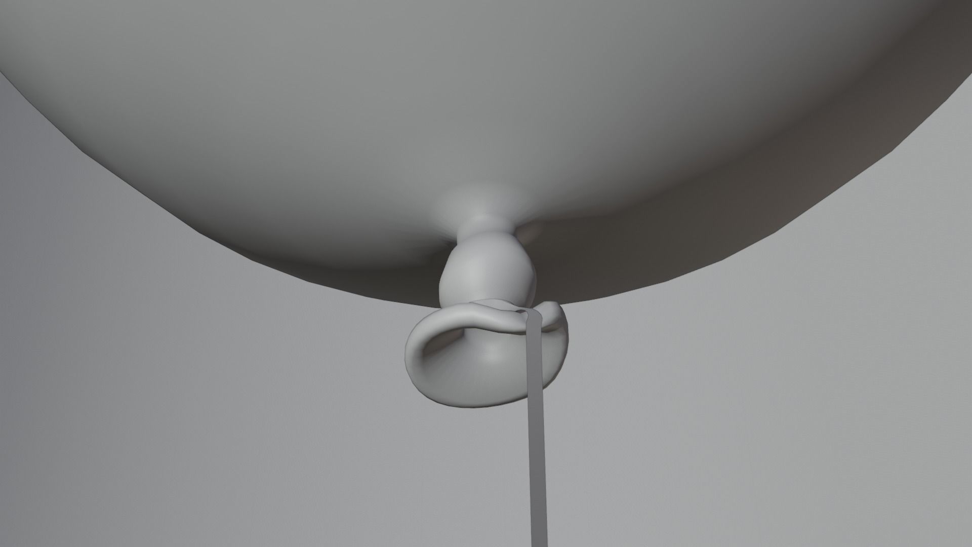 Balloon 4K and 2K Low-poly 3D model_6