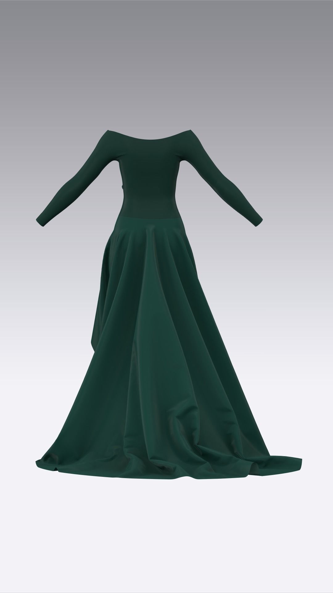 Dress Outfits MD CLO 3D ZPRJ ZPAC project files 3D model_13
