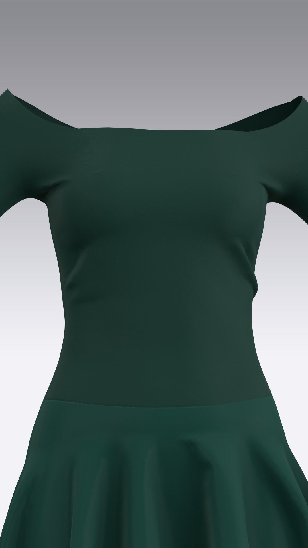 Dress Outfits MD CLO 3D ZPRJ ZPAC project files 3D model_44