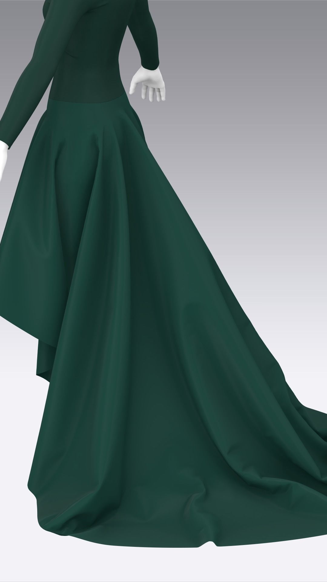 Dress Outfits MD CLO 3D ZPRJ ZPAC project files 3D model_41