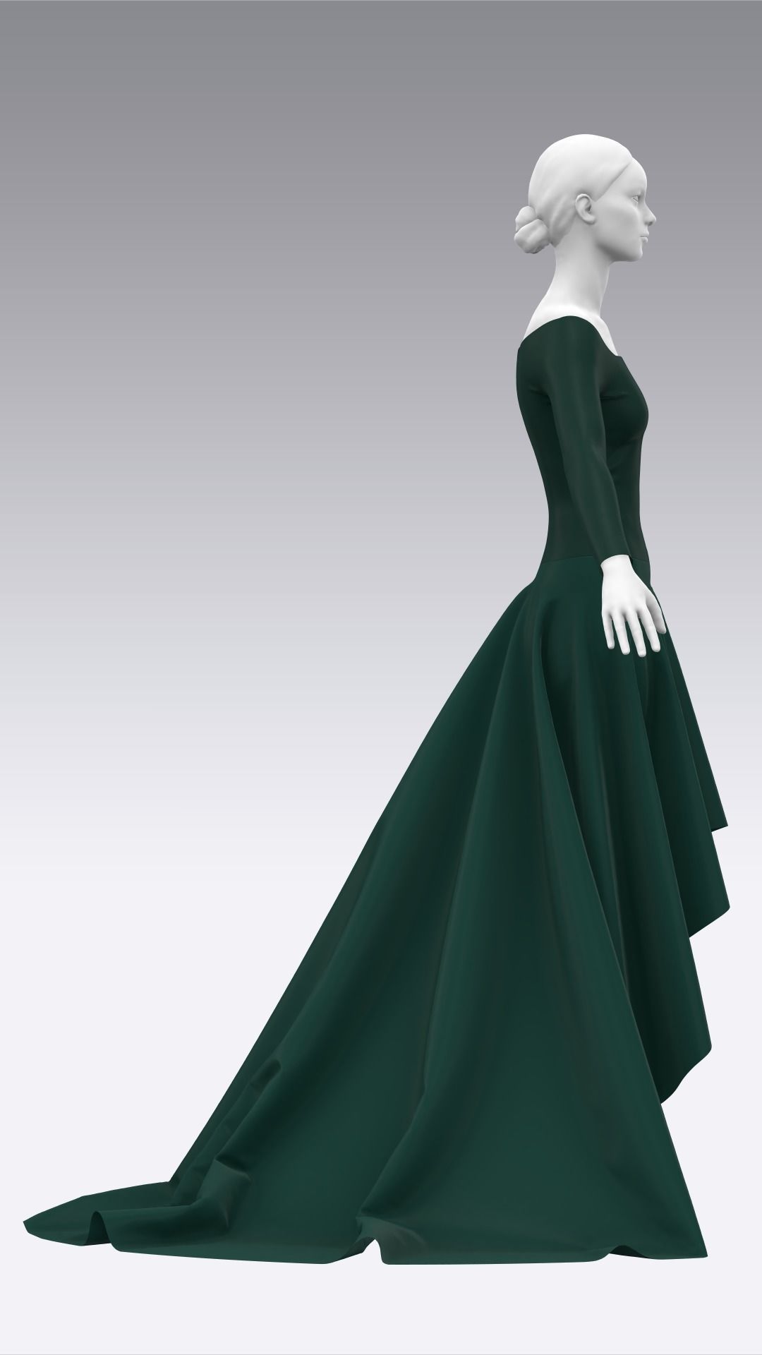 Dress Outfits MD CLO 3D ZPRJ ZPAC project files 3D model_37