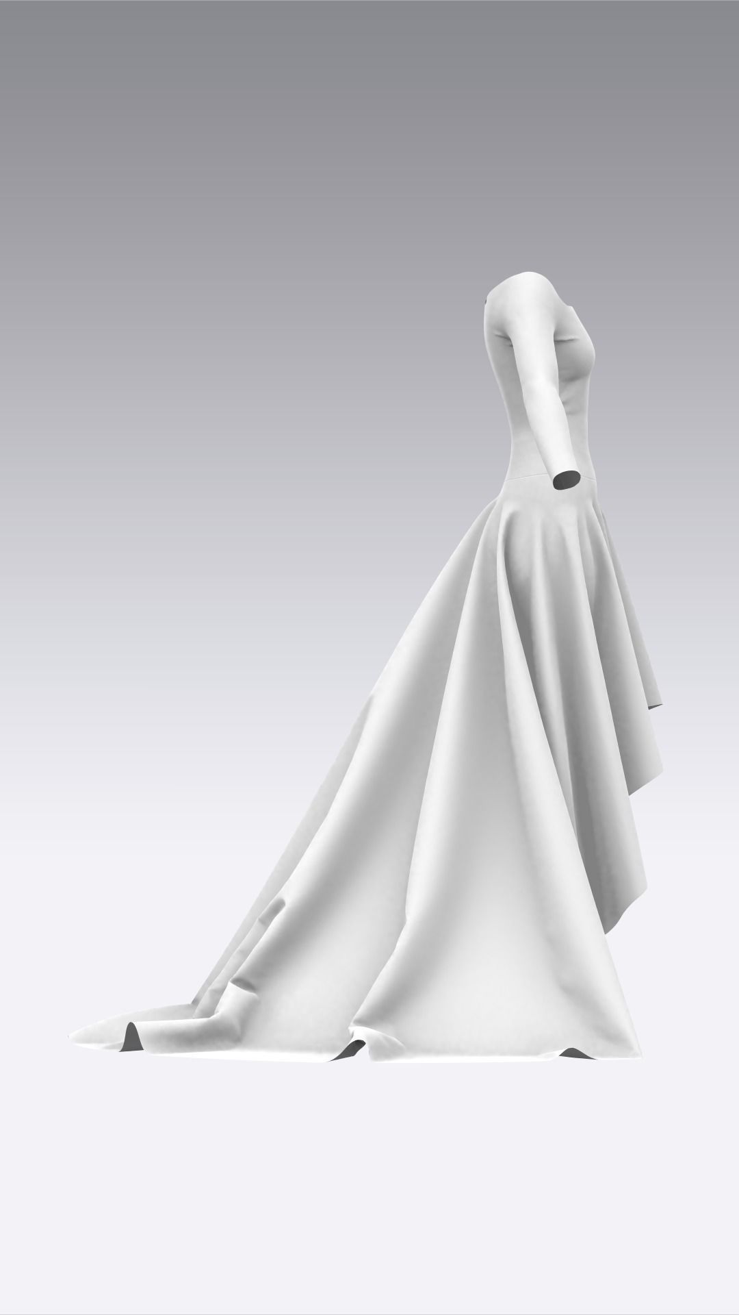 Dress Outfits MD CLO 3D ZPRJ ZPAC project files 3D model_23