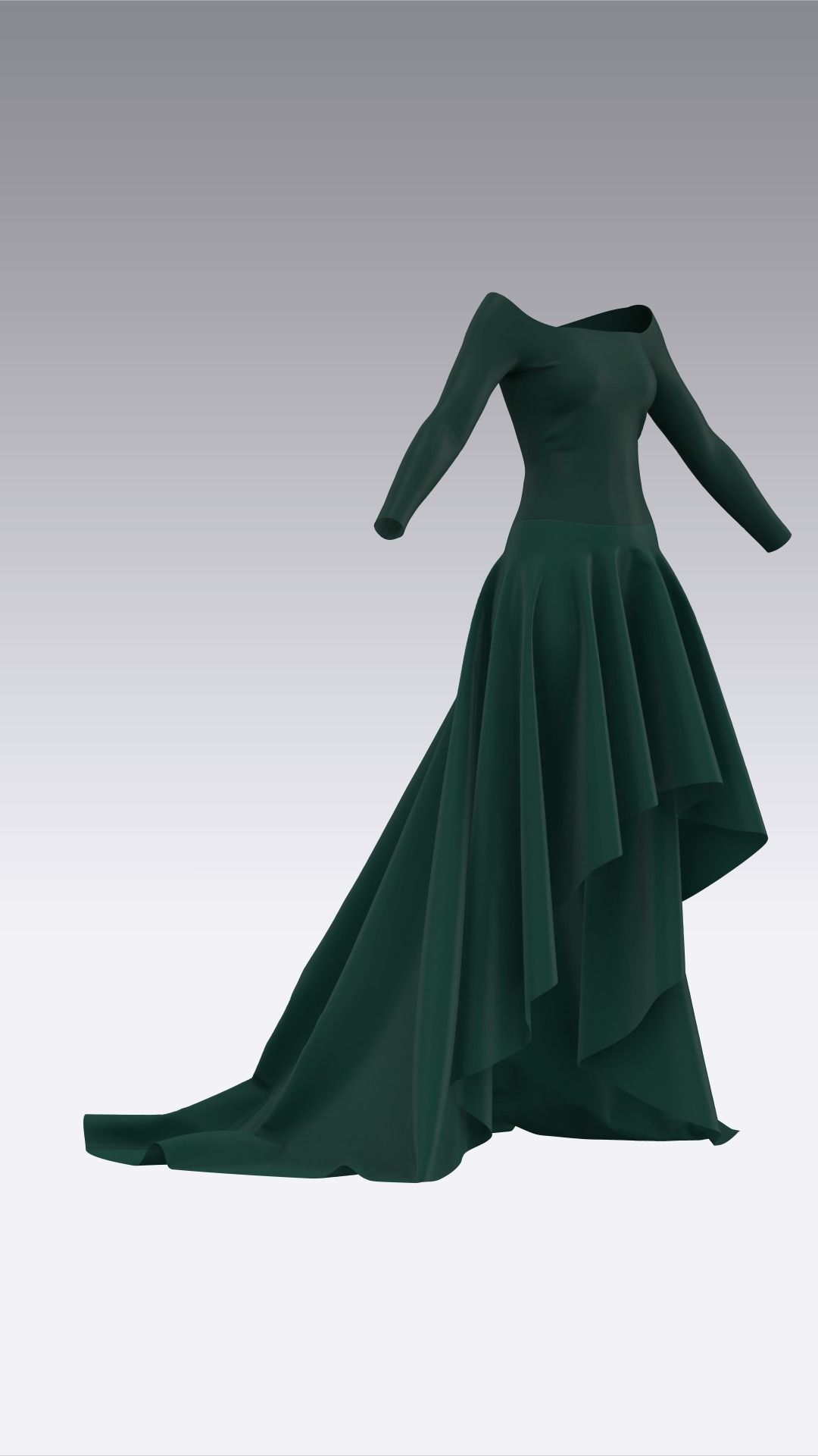 Dress Outfits MD CLO 3D ZPRJ ZPAC project files 3D model_12