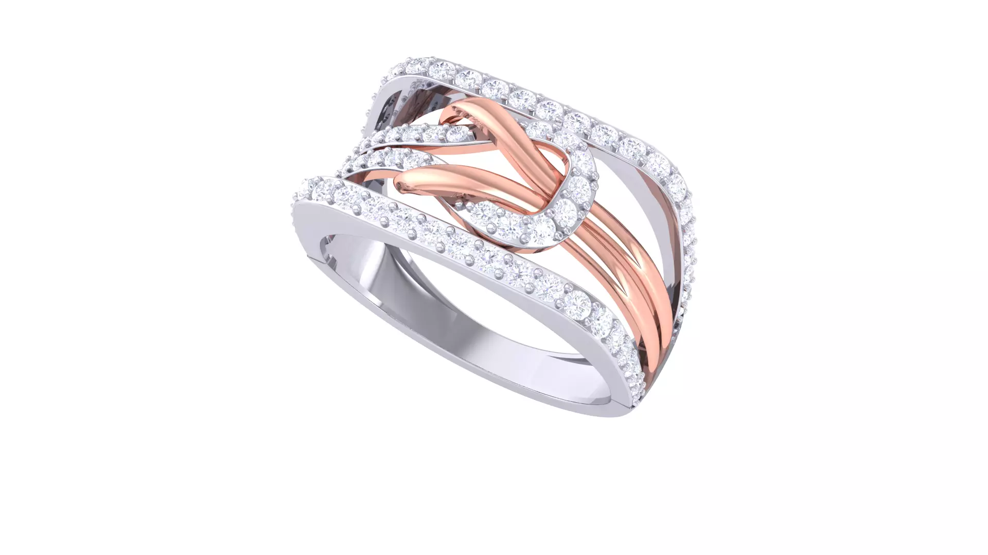 Wedding Engagement Rings 3dm STL OBJ FBX Renders Details 3D print model_0