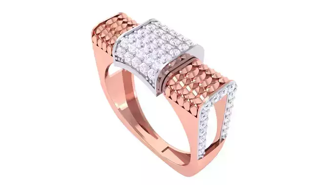 Wedding Engagement Rings 3dm STL OBJ FBX Renders Details