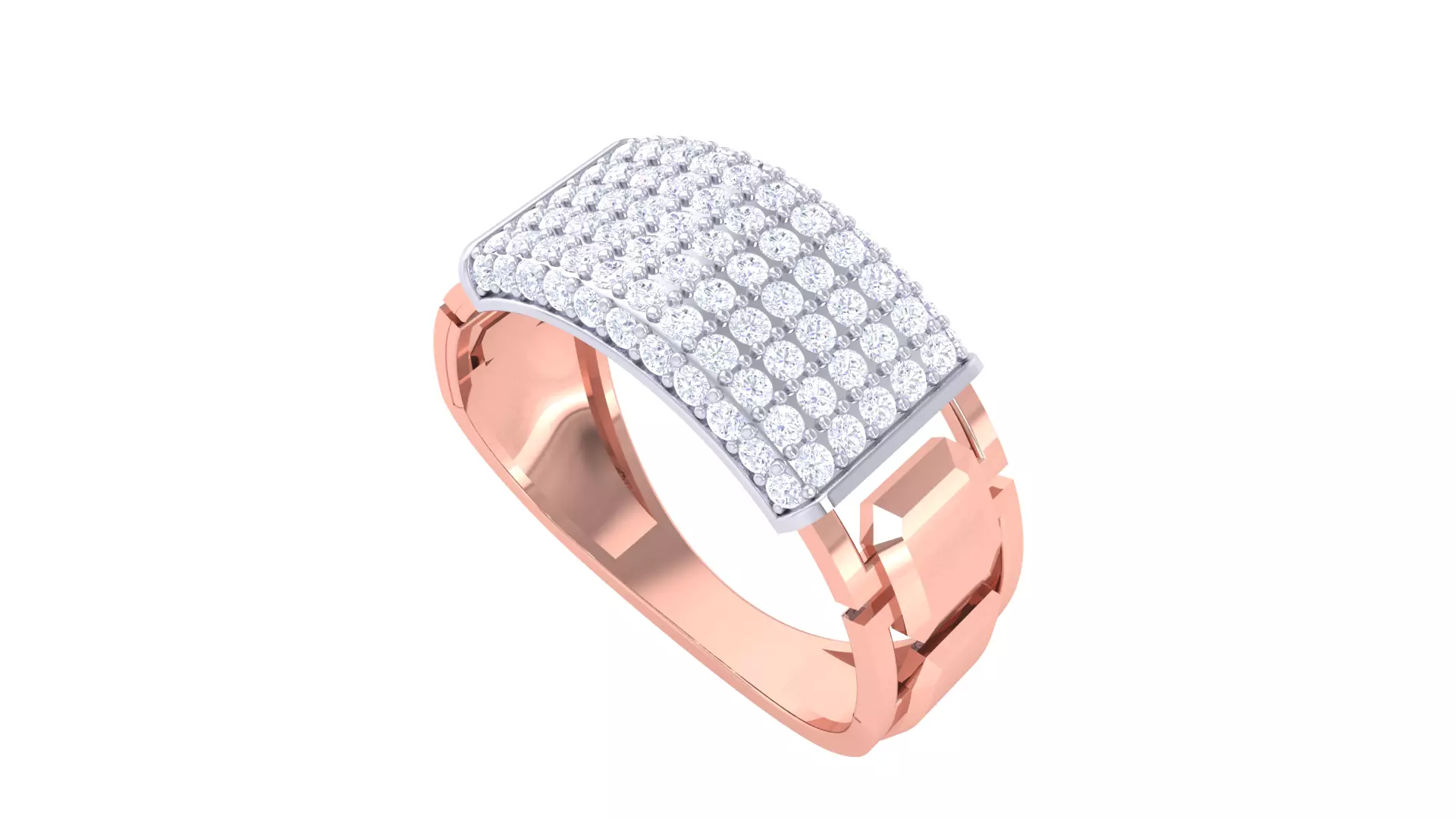 Wedding Engagement Rings 3dm STL OBJ FBX Renders Details 3D print model_0