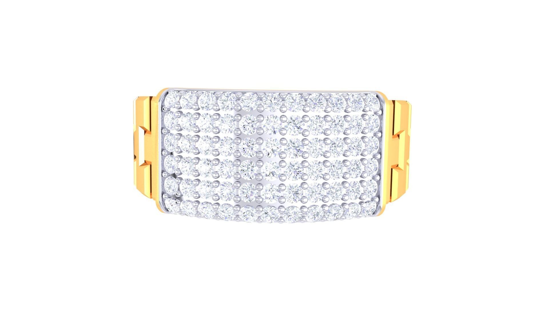 Wedding Engagement Rings 3dm STL OBJ FBX Renders Details 3D print model_3