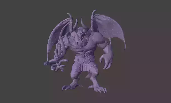 TRUE OGRE TEKKEN TAG TOURNAMENT TTT2 ULTRA-HIGH DETAILED STL 3D print model