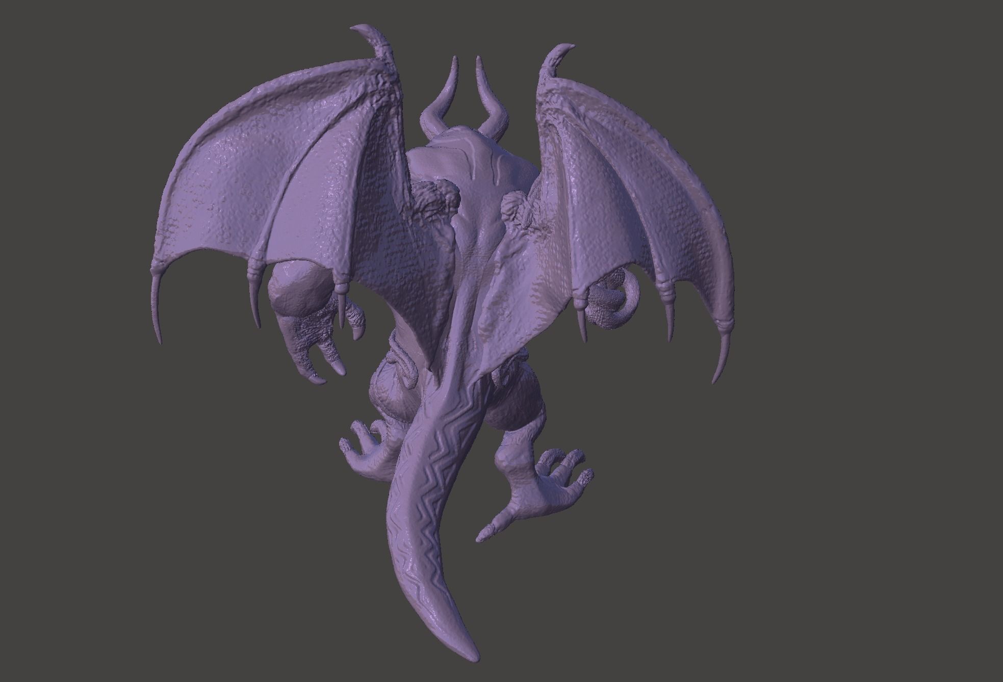 TRUE OGRE TEKKEN TAG TOURNAMENT TTT2 ULTRA-HIGH DETAILED STL 3D print model_6