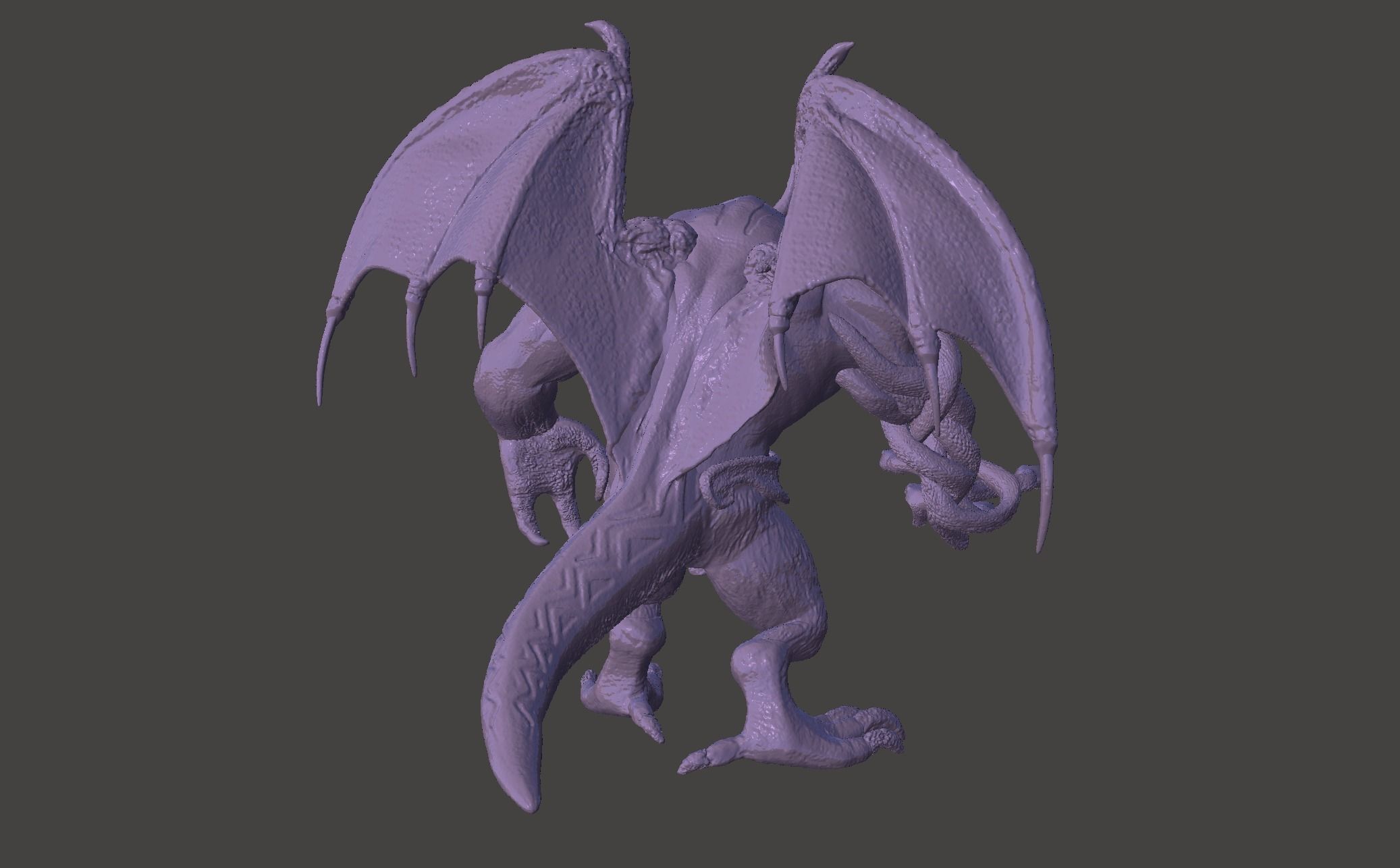 TRUE OGRE TEKKEN TAG TOURNAMENT TTT2 ULTRA-HIGH DETAILED STL 3D print model_40