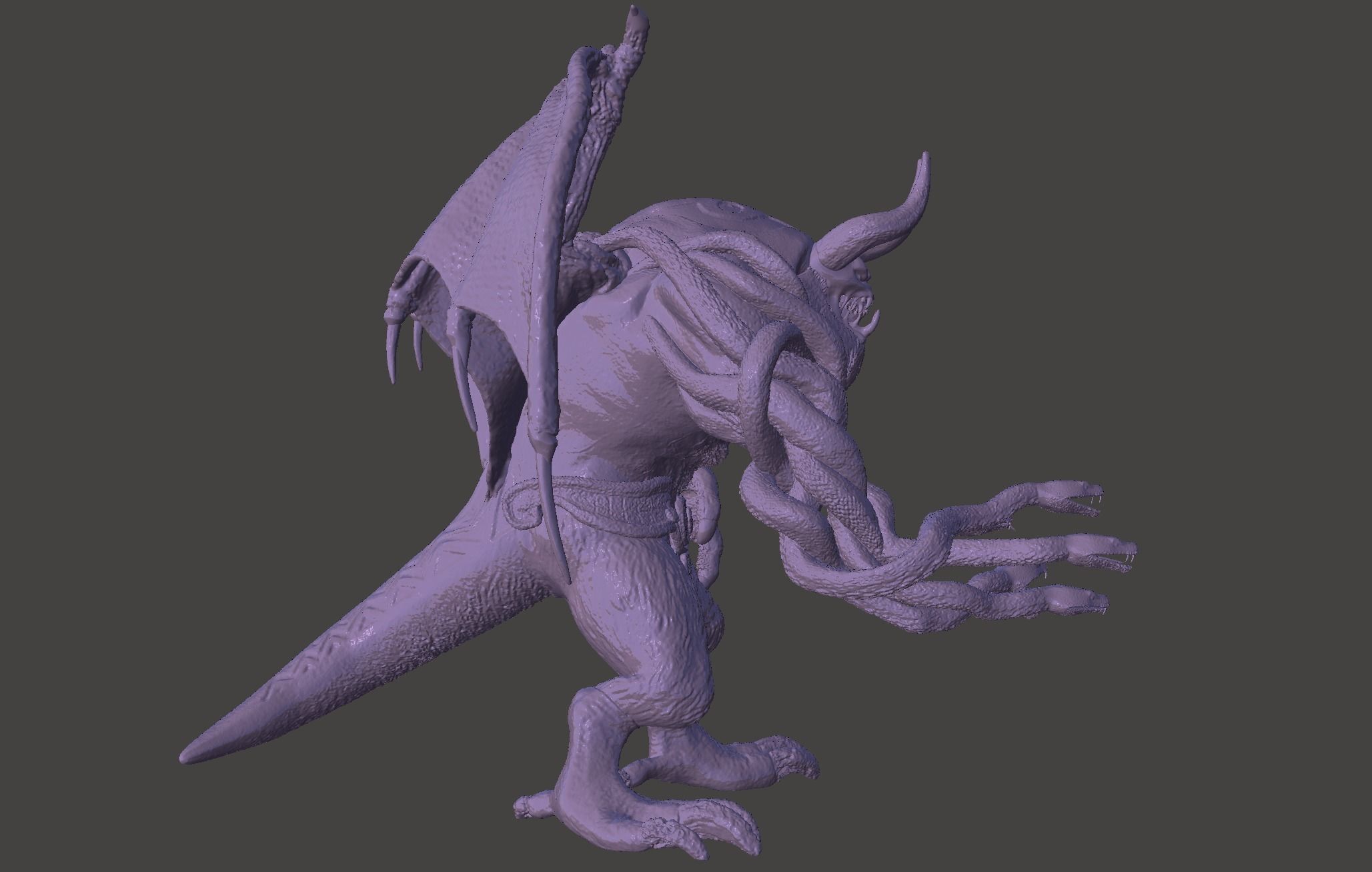 TRUE OGRE TEKKEN TAG TOURNAMENT TTT2 ULTRA-HIGH DETAILED STL 3D print model_54