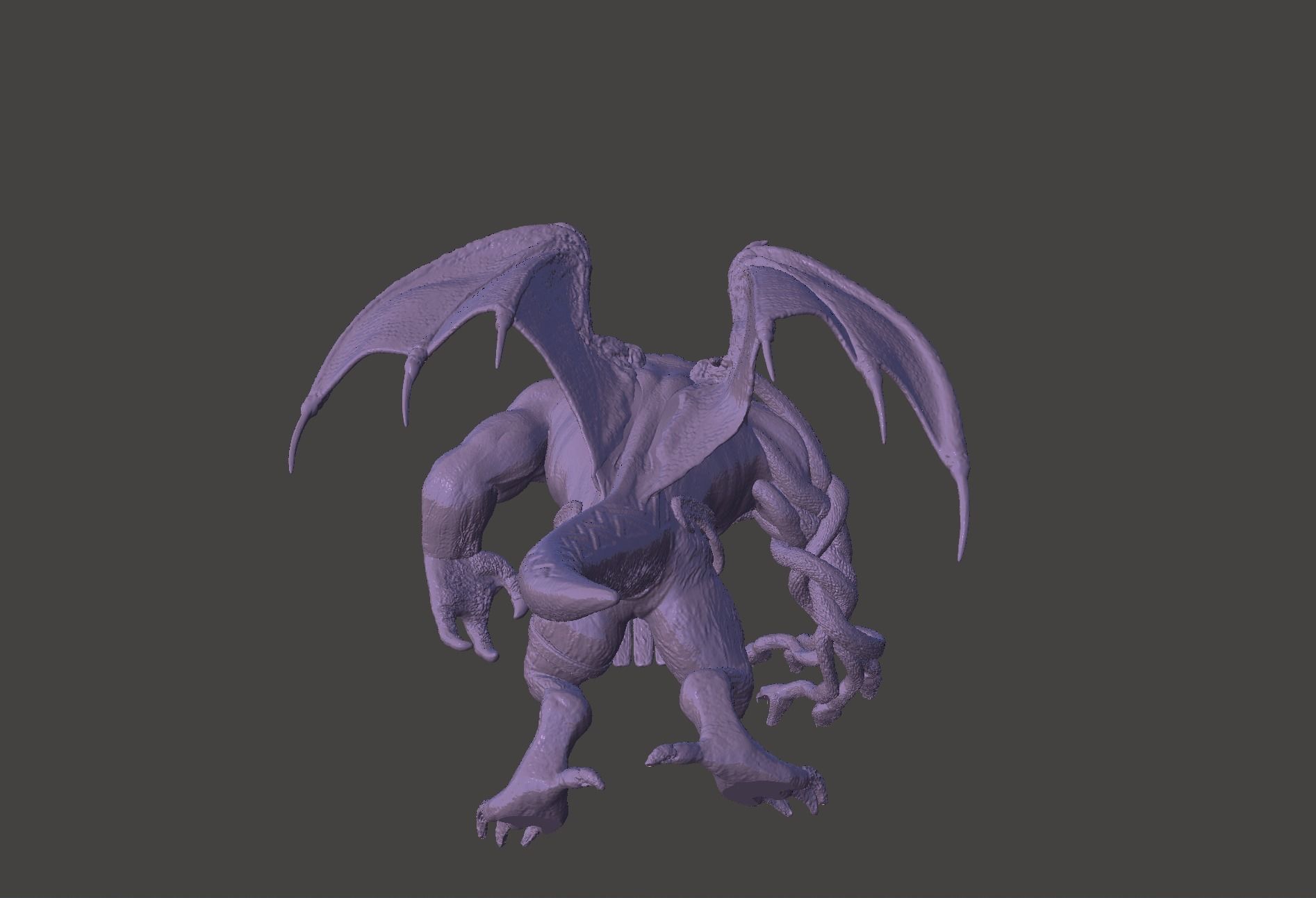 TRUE OGRE TEKKEN TAG TOURNAMENT TTT2 ULTRA-HIGH DETAILED STL 3D print model_20