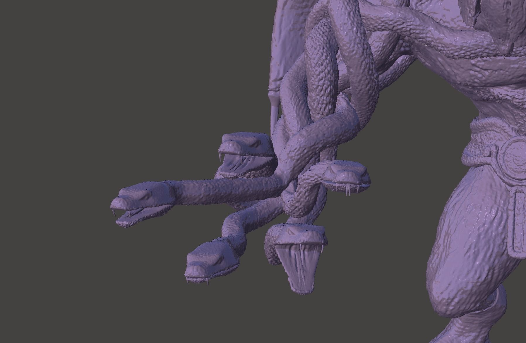 TRUE OGRE TEKKEN TAG TOURNAMENT TTT2 ULTRA-HIGH DETAILED STL 3D print model_30