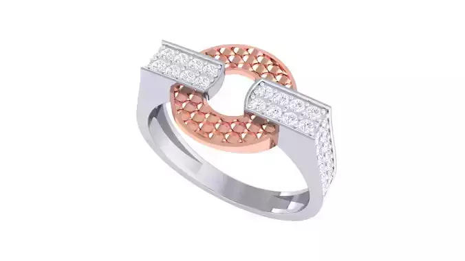 Wedding Engagement Rings 3dm STL OBJ FBX Renders Details