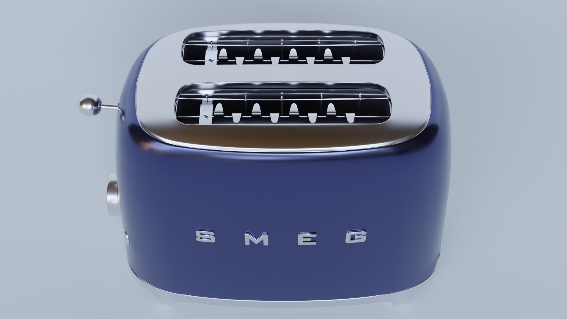SMEG toaster 3D model_4