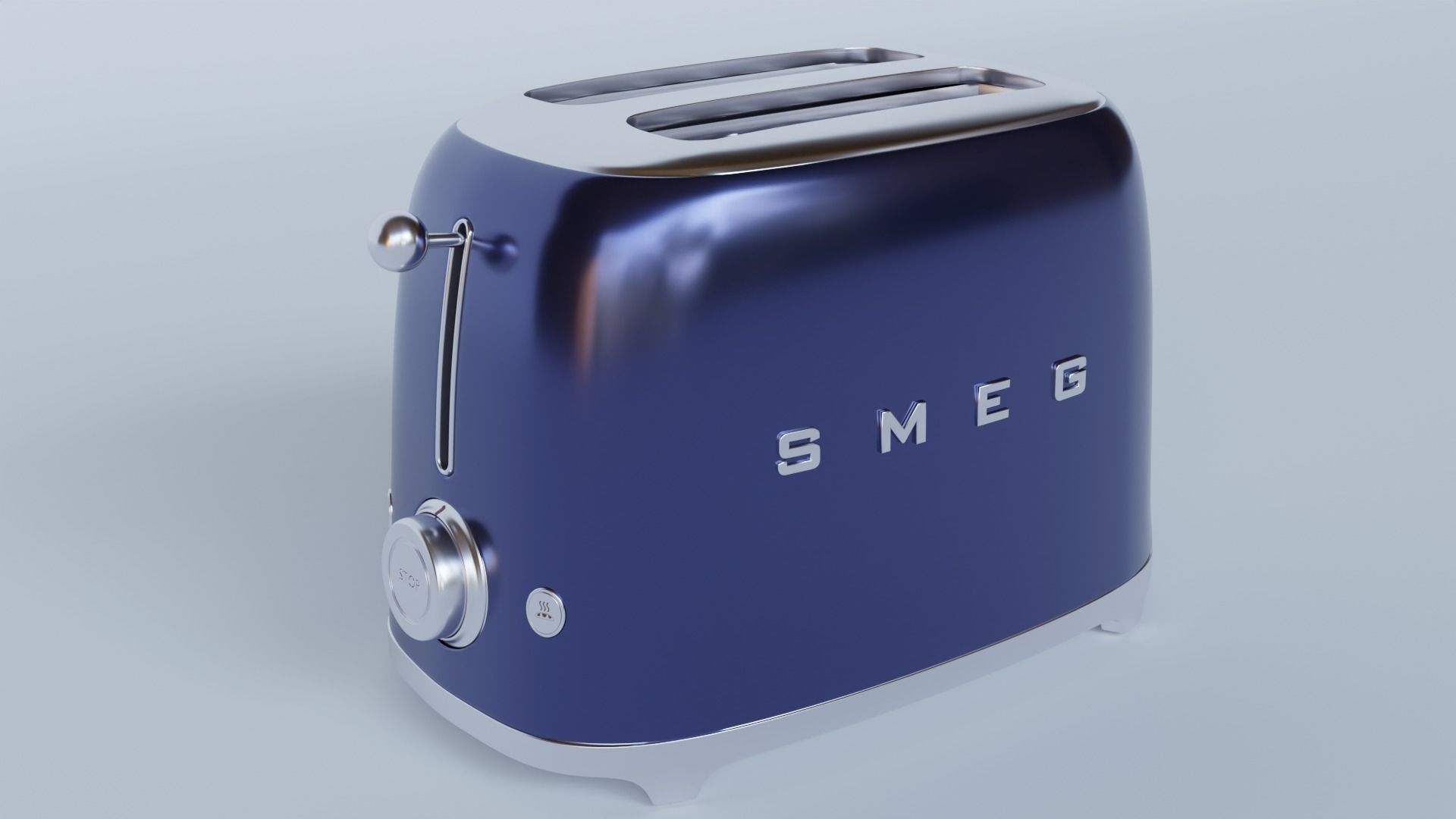 SMEG toaster 3D model_1