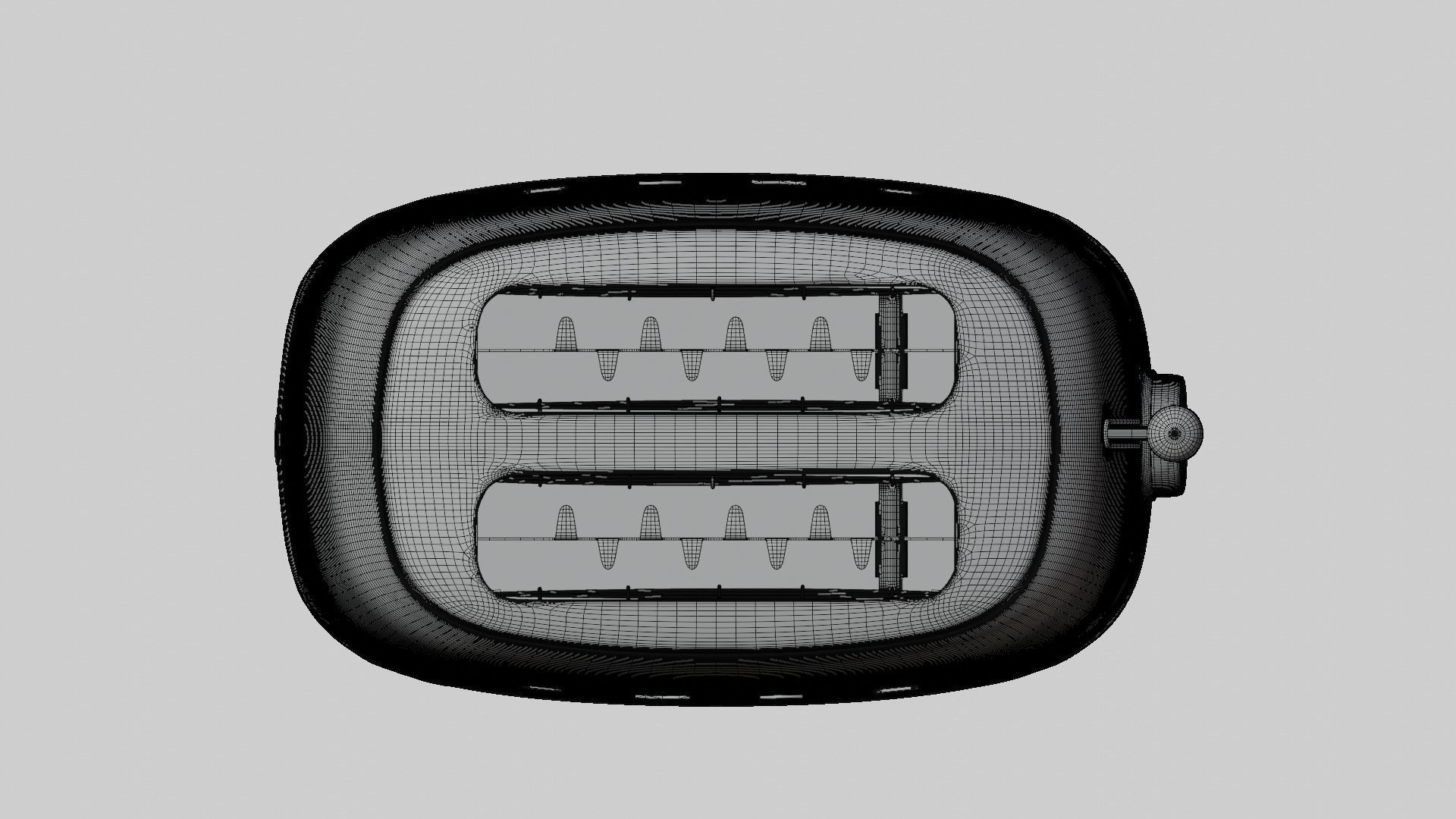 SMEG toaster 3D model_10