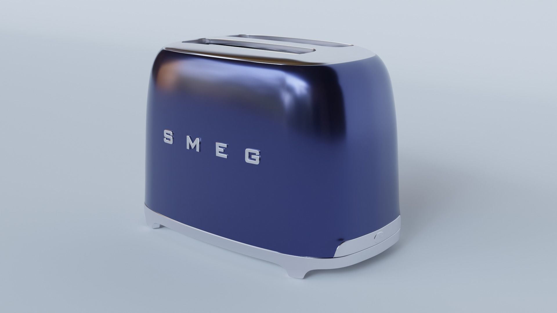 SMEG toaster 3D model_2