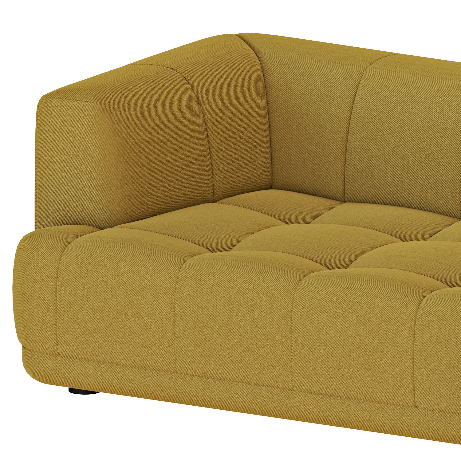 Hay Quilton Sofa Chaise Sectional 3D model_2