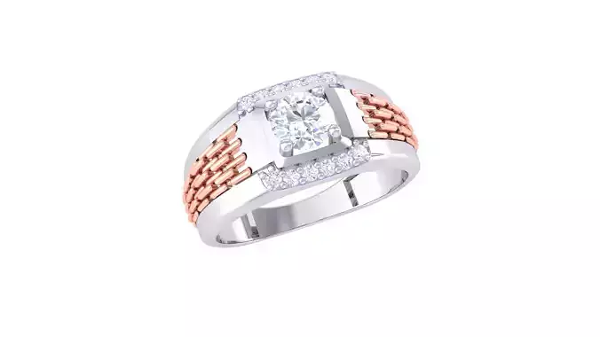 Wedding Engagement Rings 3dm STL OBJ FBX Renders Details