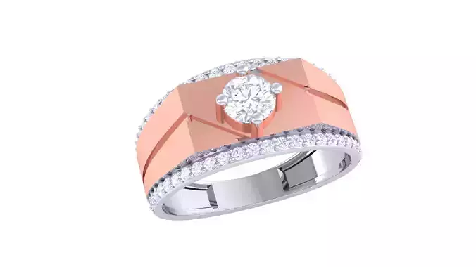 Wedding Engagement Rings 3dm STL OBJ FBX Renders Details