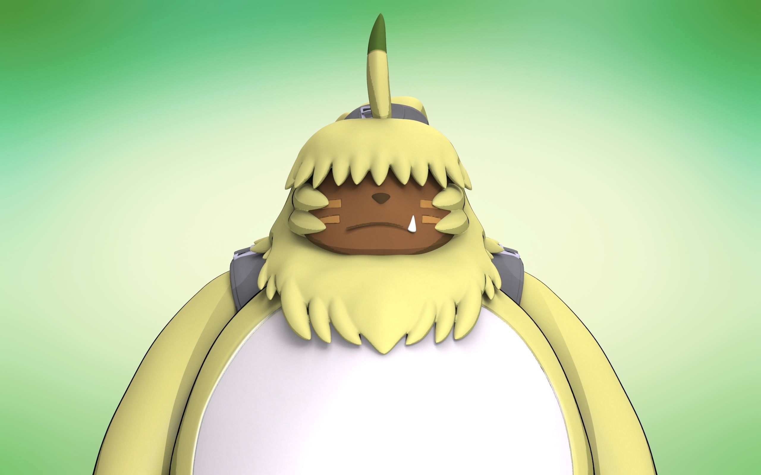 Angoramon Digimon Ghost game 3D print model_1