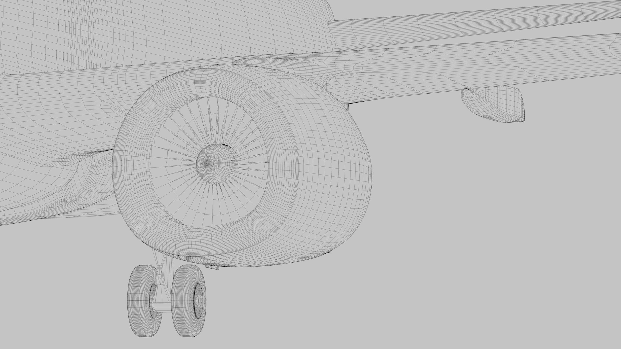 Boeing 737-800 Ryanair Low-poly 3D model_27