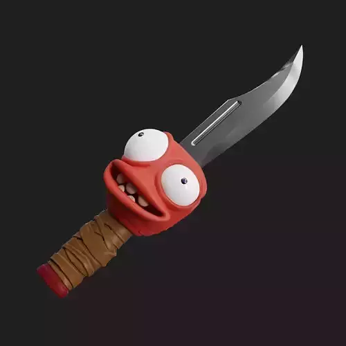 Knifey from High on Life game 3D print model