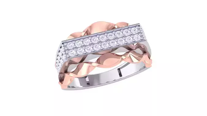Wedding Engagement Rings 3dm STL OBJ FBX Renders Details