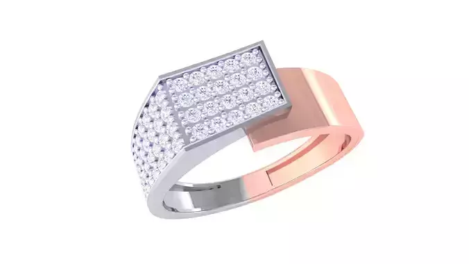 Wedding Engagement Rings 3dm STL OBJ FBX Renders Details