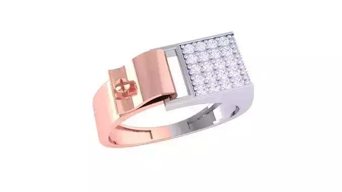 Wedding Engagement Rings 3dm STL OBJ FBX Renders Details