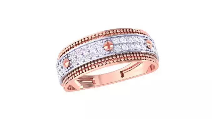 Wedding Engagement Rings 3dm STL OBJ FBX Renders Details