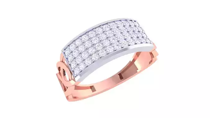 Wedding Engagement Rings 3dm STL OBJ FBX Renders Details