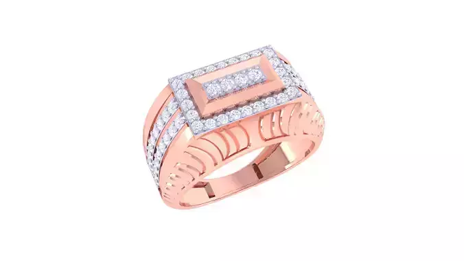 Wedding Engagement Rings 3dm STL OBJ FBX Renders Details