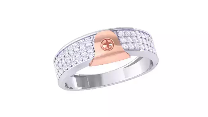 Wedding Engagement Rings 3dm STL OBJ FBX Renders Details