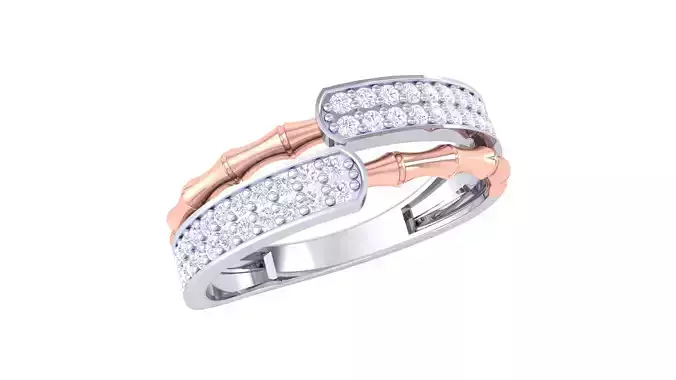 Wedding Engagement Rings 3dm STL OBJ FBX Renders Details
