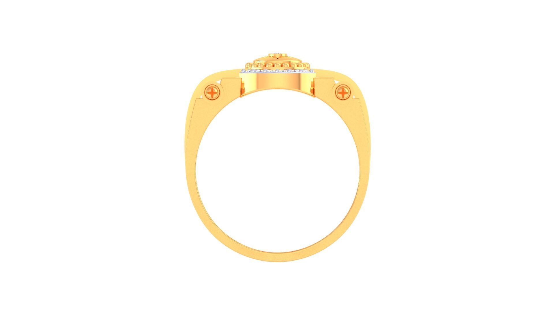 Wedding Engagement Rings 3dm STL OBJ FBX Renders Details 3D print model_4