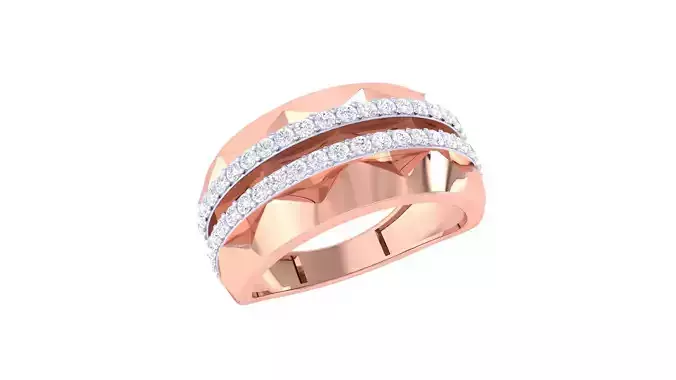 Wedding Engagement Rings 3dm STL OBJ FBX Renders Details