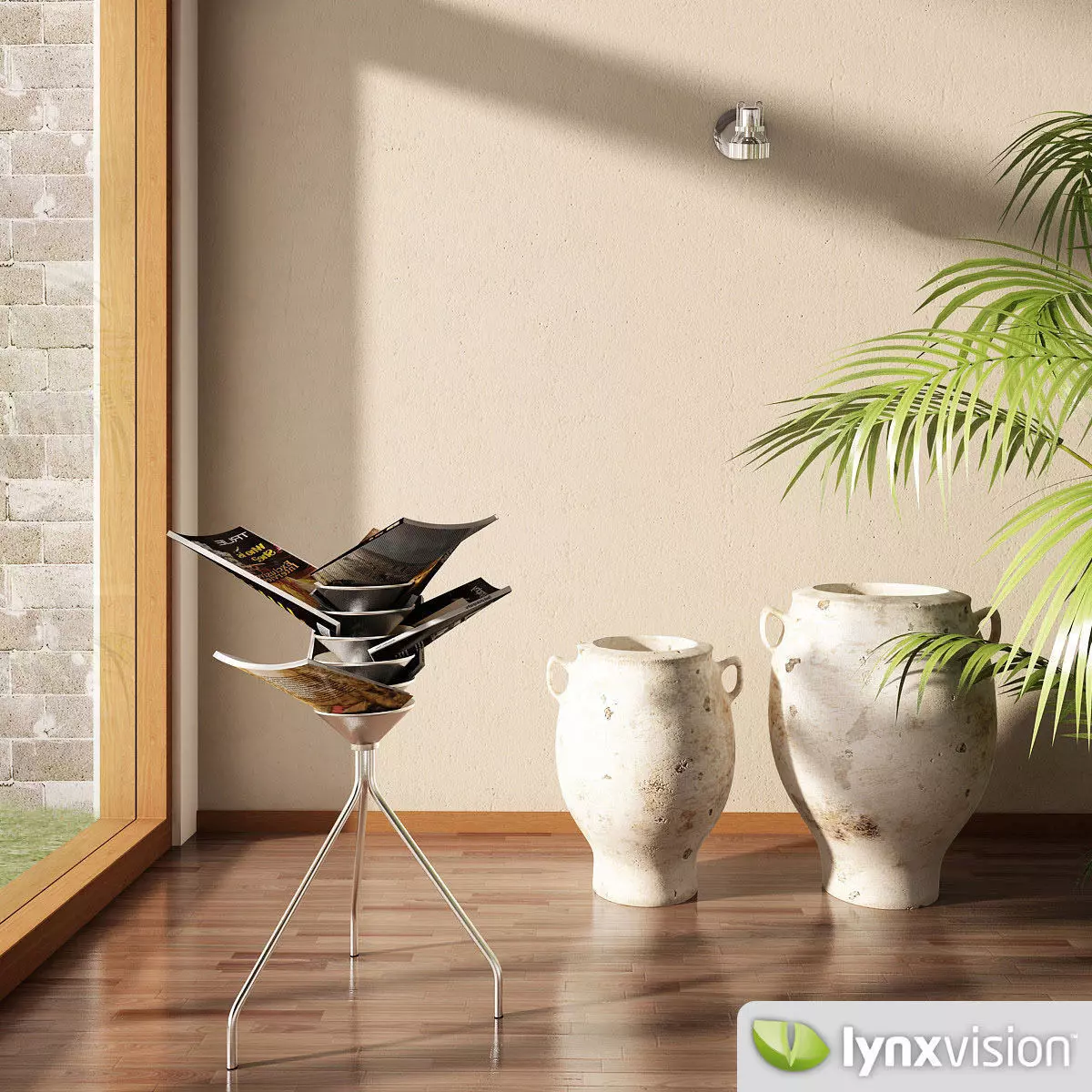 Omero magazine holder Antique vessels 3D model