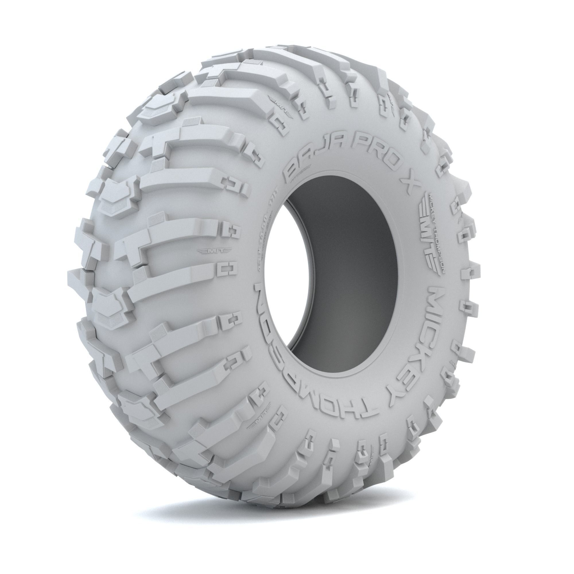 Baja Pro X Offroad Tire 3D model_3