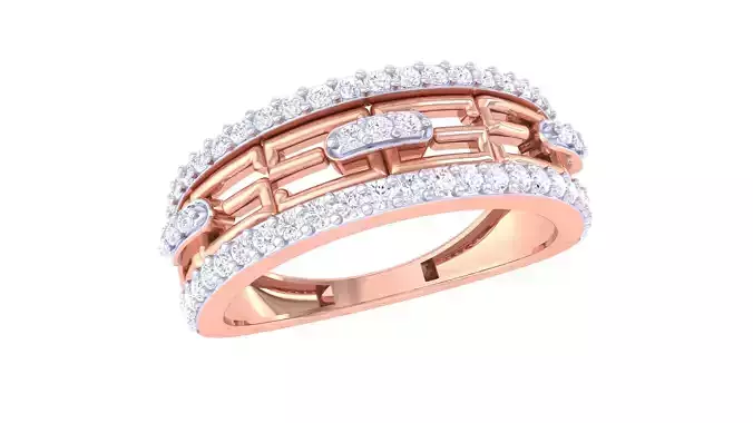 Wedding Engagement Rings 3dm STL OBJ FBX Renders Details