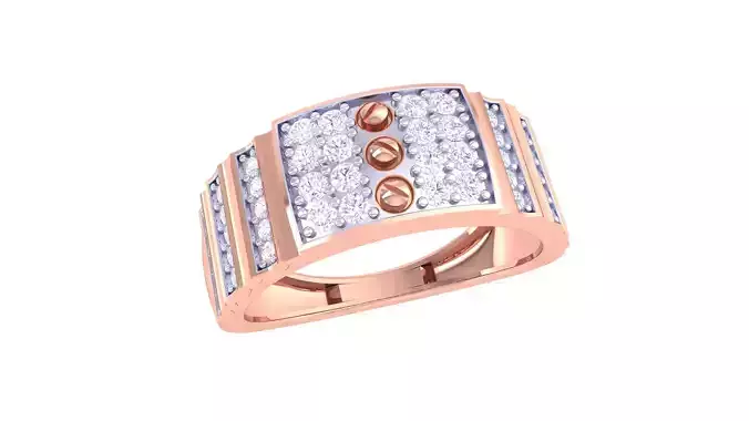 Wedding Engagement Rings 3dm STL OBJ FBX Renders Details