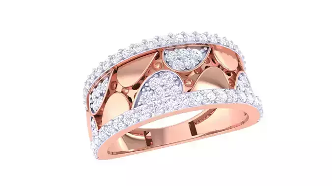 Wedding Engagement Rings 3dm STL OBJ FBX Renders Details