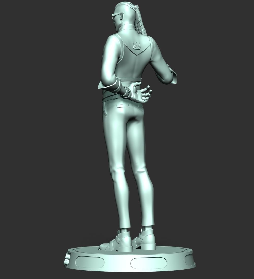 Chamber - Valorant 3D print model_26