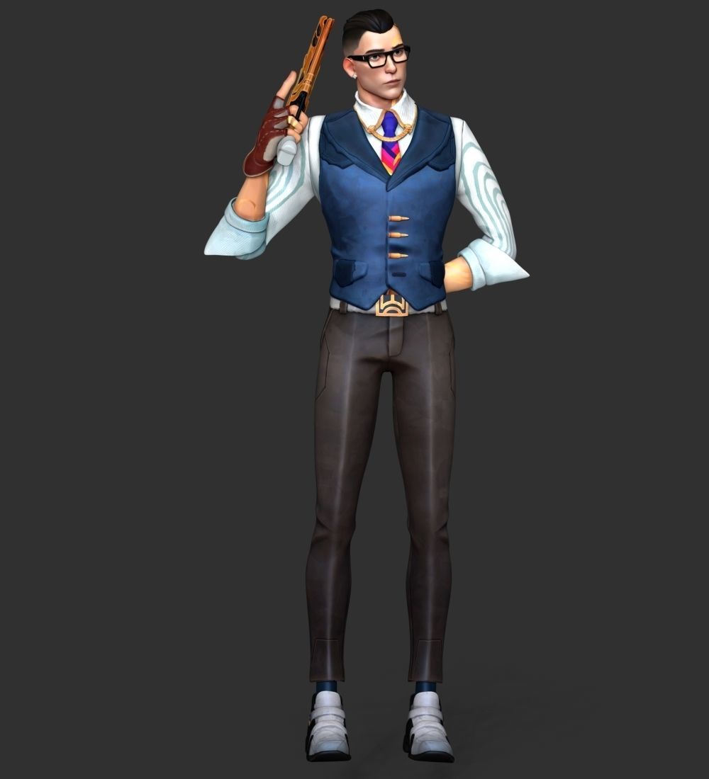 Chamber - Valorant 3D print model_19