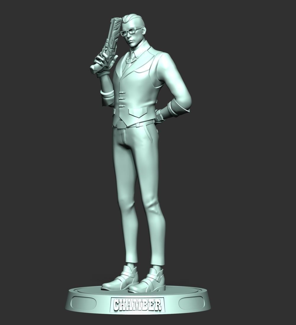 Chamber - Valorant 3D print model_22